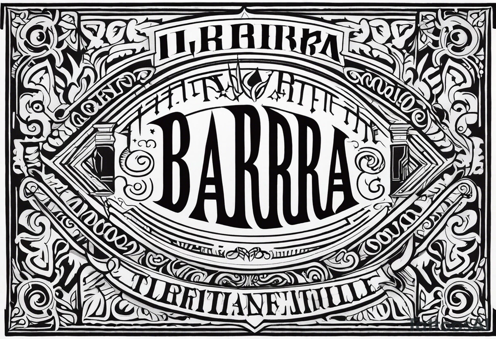 IBarra tattoo idea
