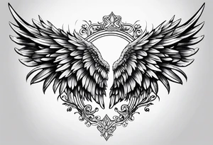 Angel Wings tattoo idea