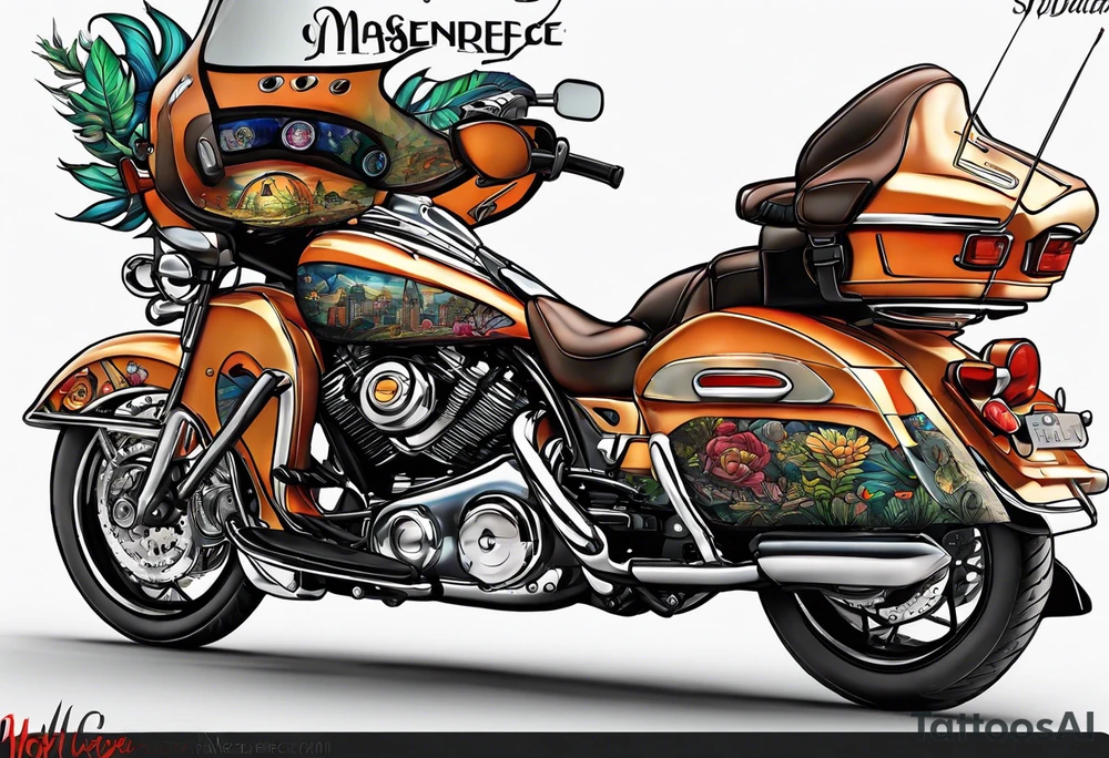 incorporate ideas from the sprawl book series
 into a sybmolic tattoo tattoo idea