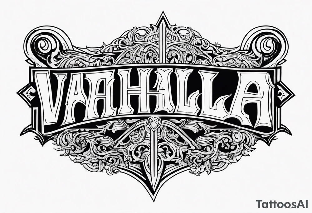 Valhalla tattoo idea