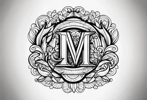 Initial tattoo idea