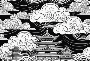cloud, nohmask, tattoo idea