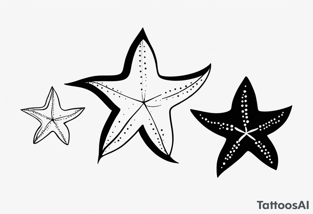 Two Starfish tattoo idea