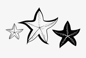 Two Starfish tattoo idea