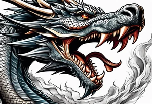 dragon tattoo idea