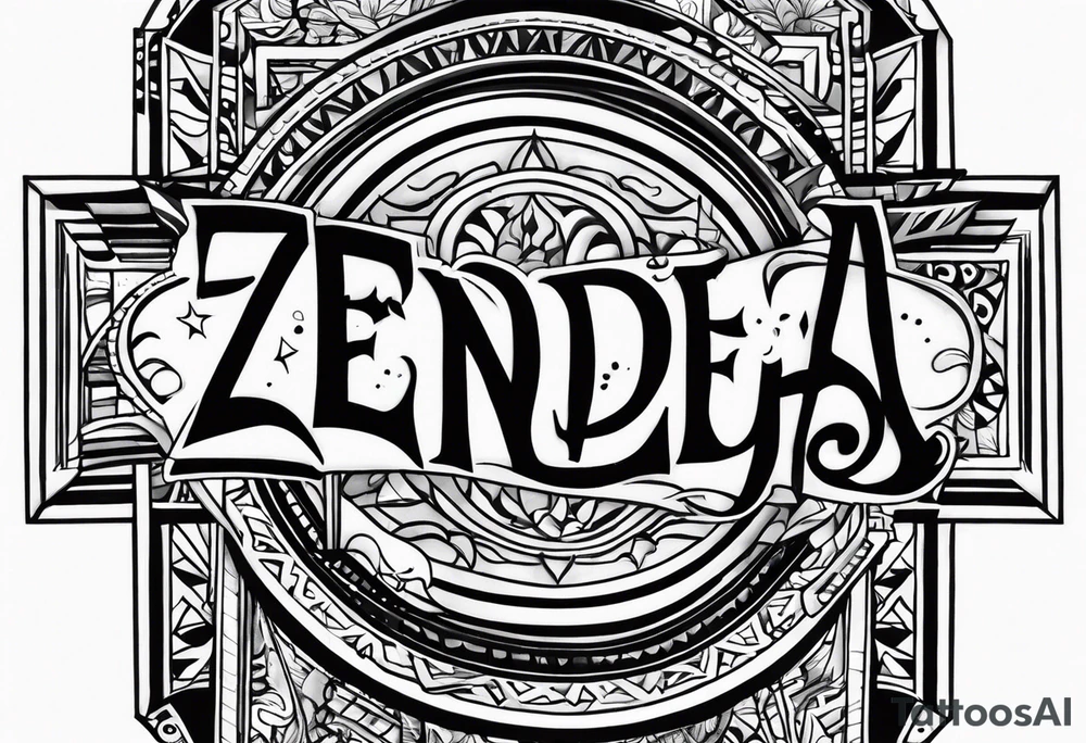Forearm tattoo that says Zendejas tattoo idea