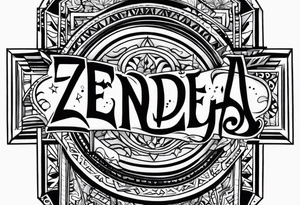 Forearm tattoo that says Zendejas tattoo idea