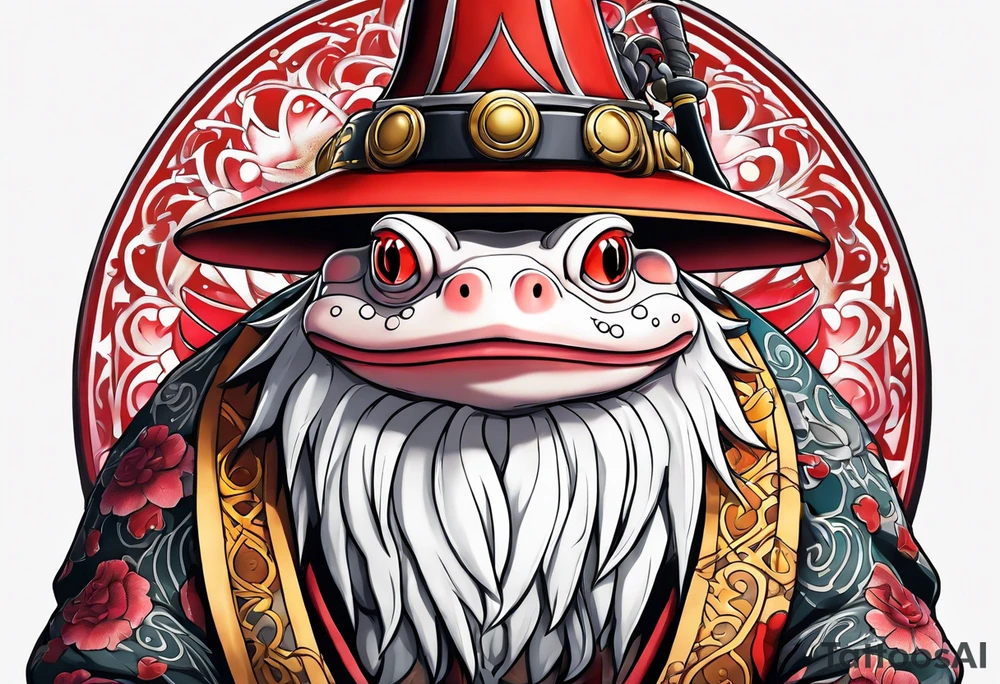 Jiraiya Naruto Gamakichi toad tattoo idea