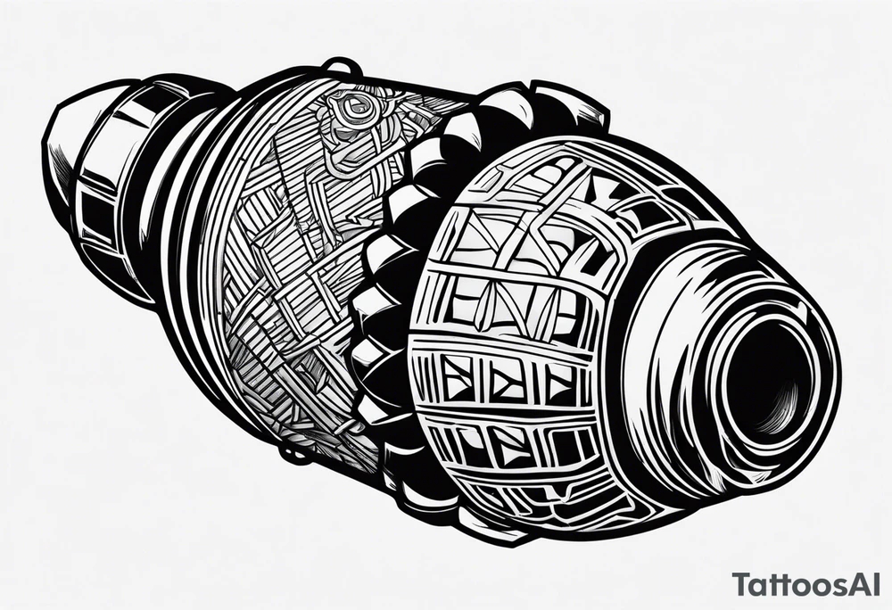 Grenade tattoo idea