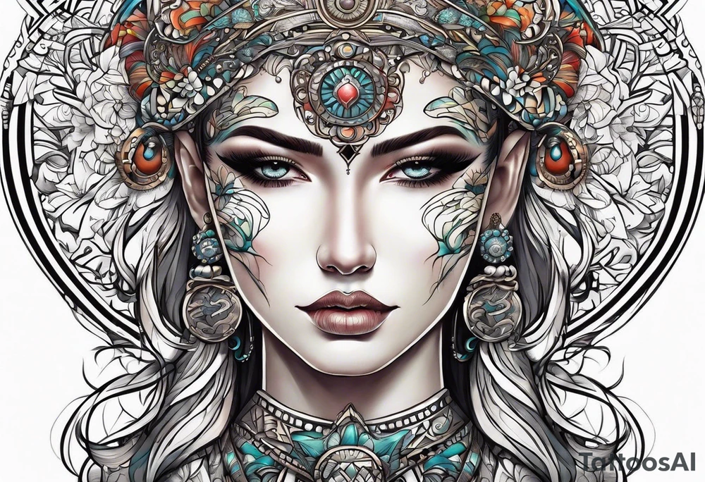 Gemini tattoo idea