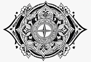 currency tattoo idea
