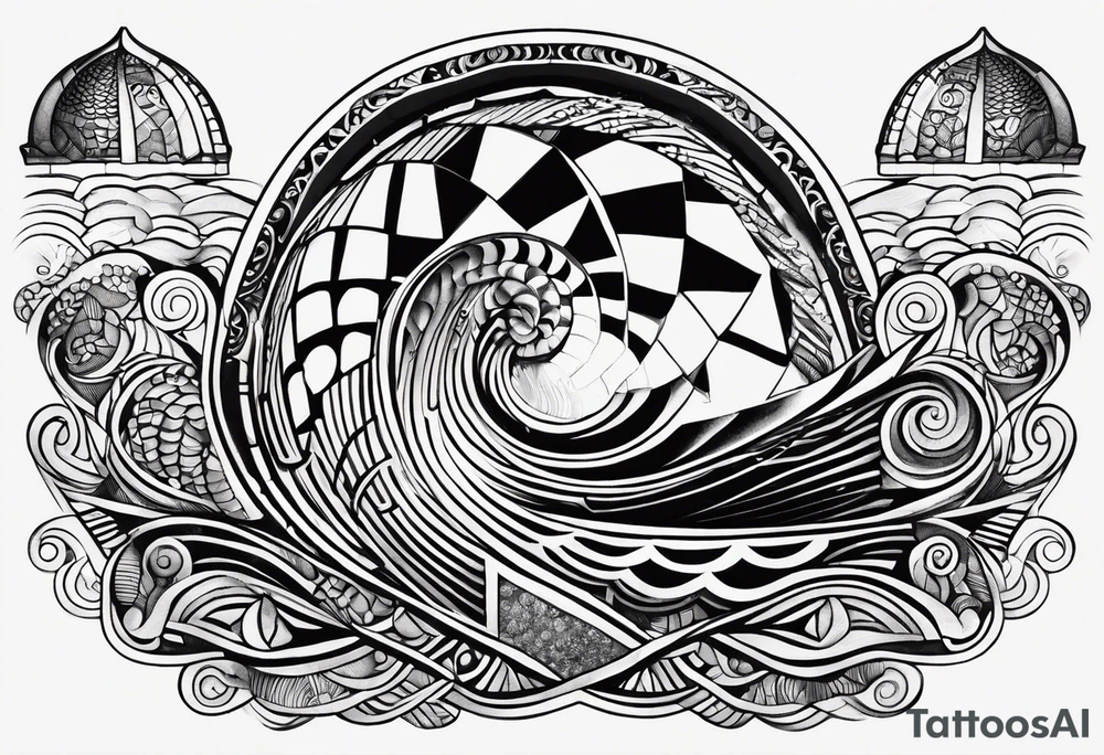 Nautilus tattoo idea