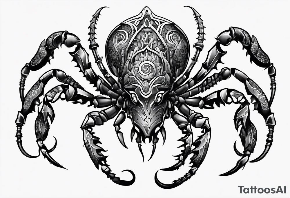 Scorpio tattoo idea
