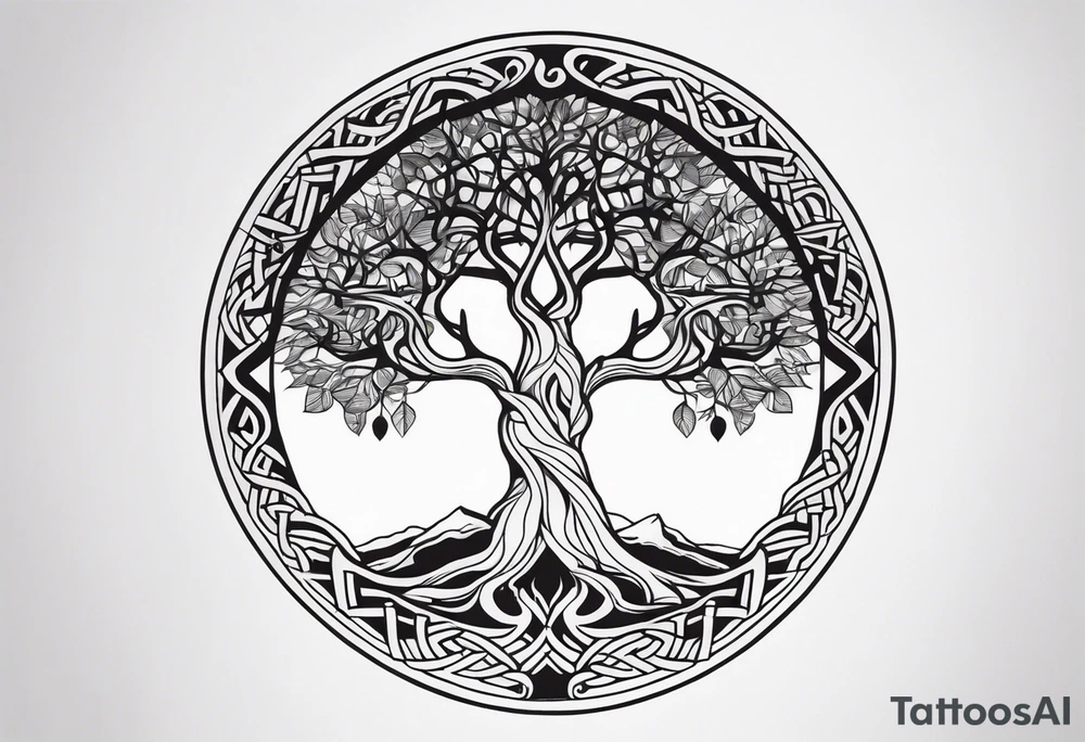 Yggdrasil tattoo idea