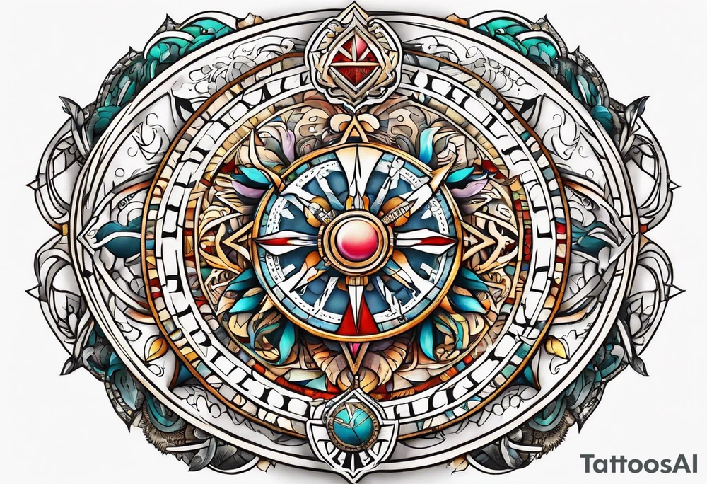 Vegvisir tattoo idea