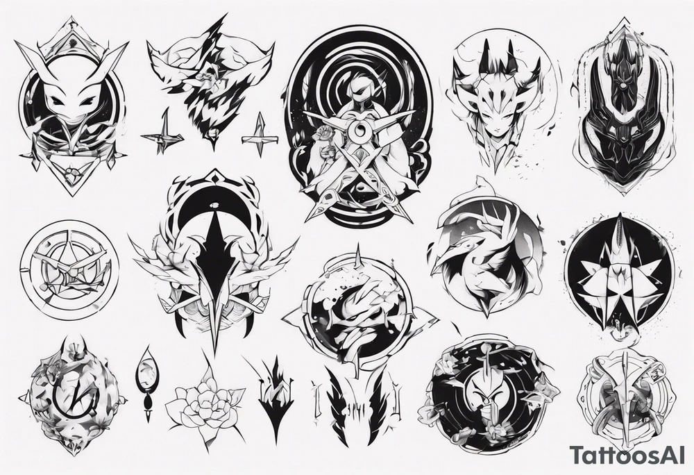 Anime tattoo idea
