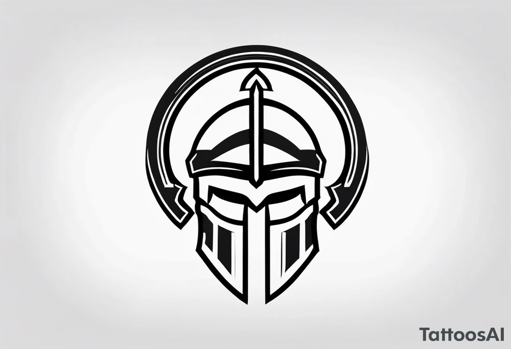 greek spartan symbol tattoo tattoo idea