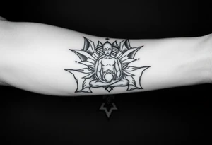 victory over coma and methadone. a new life in meditation. tattoo on the arm tattoo idea