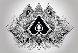 The Queen of Spades tattoo idea