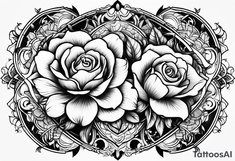 neo-traditional tattoo idea