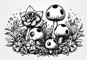 piranha plant tattoo idea