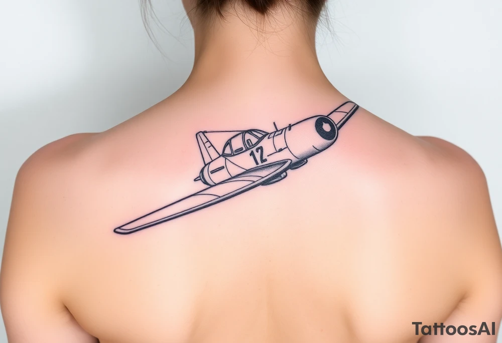 Corsair plane tattoo idea