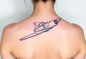 Corsair plane tattoo idea