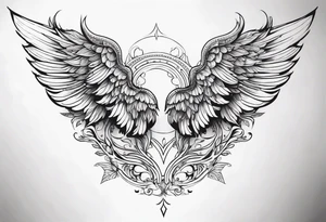 Wings tattoo idea