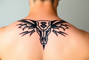 Texas longhorn tattoo idea