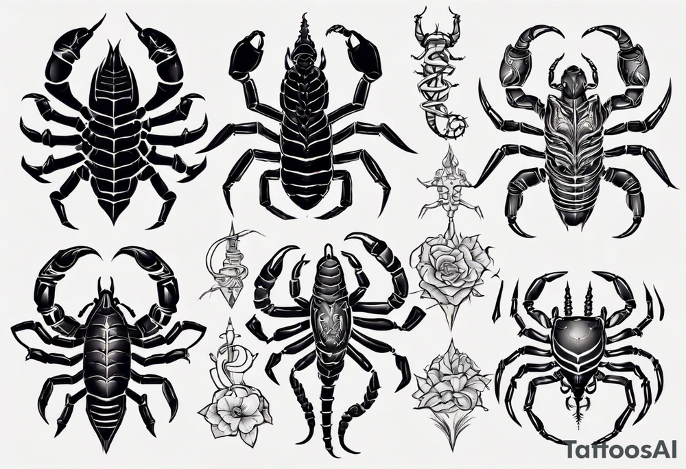 Scorpion tattoo idea