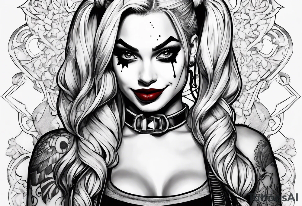 Harley Quinn tattoo idea