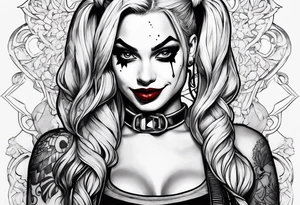 Harley Quinn tattoo idea