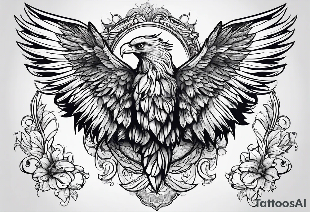 Wings tattoo idea