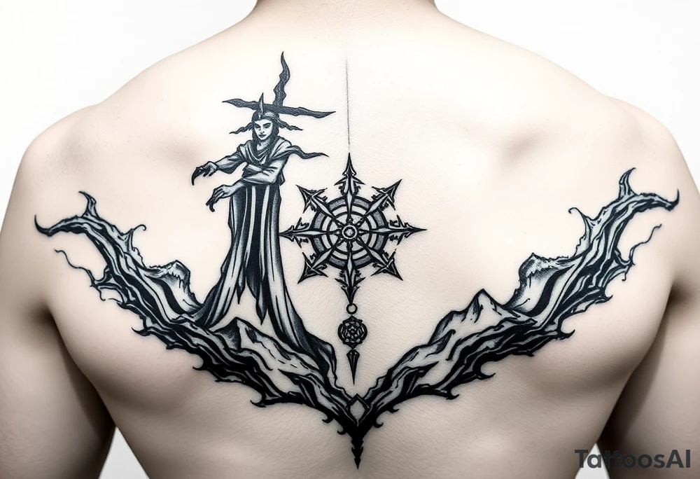 Sage of six paths tattoo idea