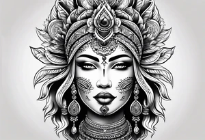mãos duas filhas tattoo idea