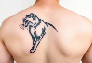 Black Cat tattoo idea