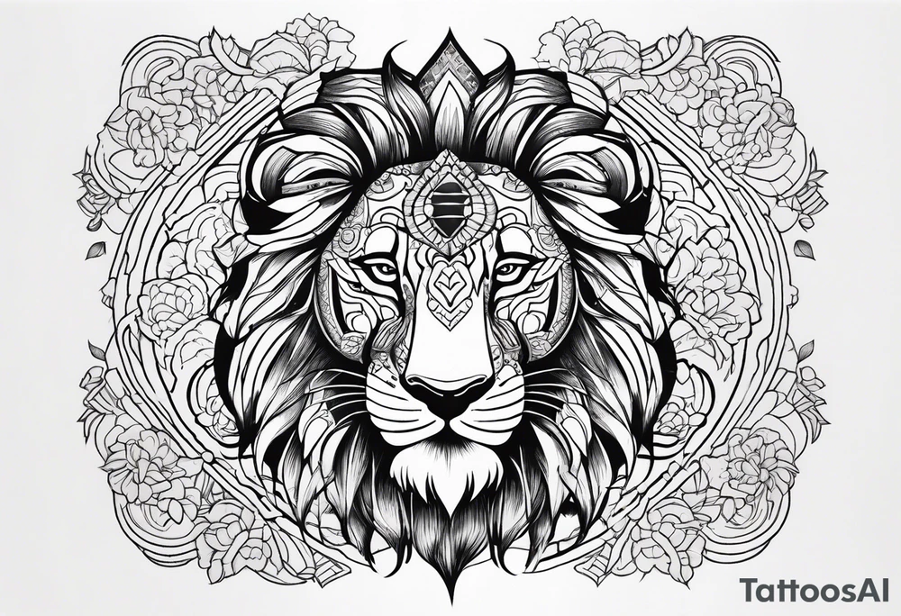 Lion king tattoo idea