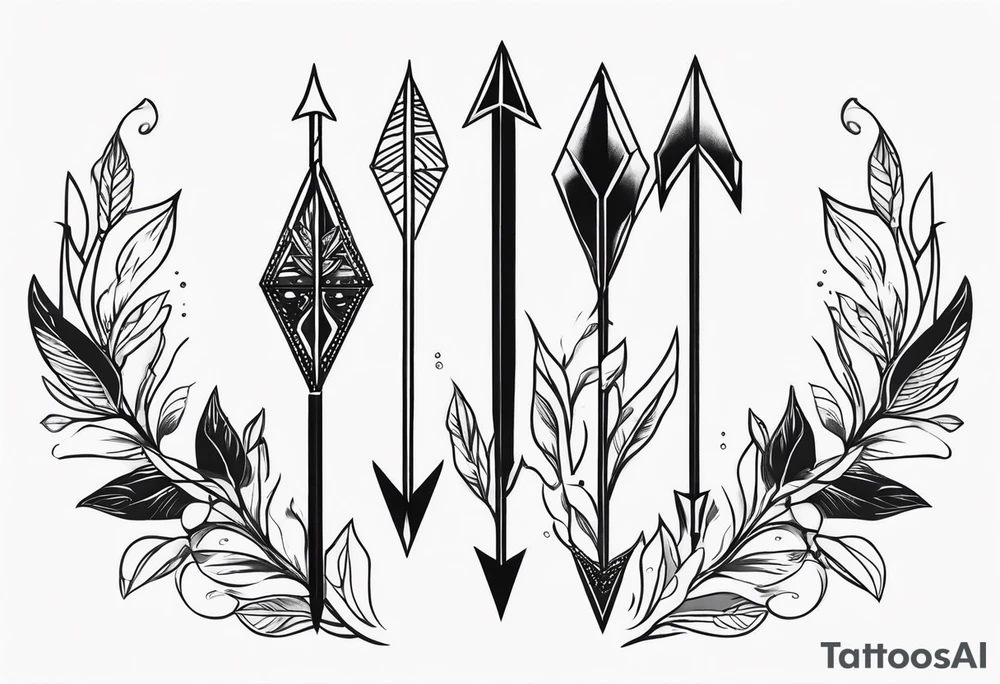 3 arrows tattoo idea