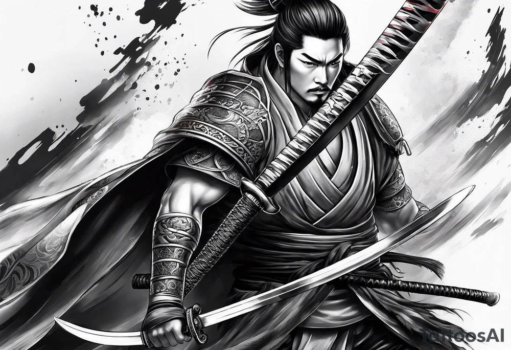 Katana tattoo idea
