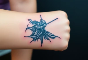 Lord of the rings star wars harry potter fight scene tattoo idea