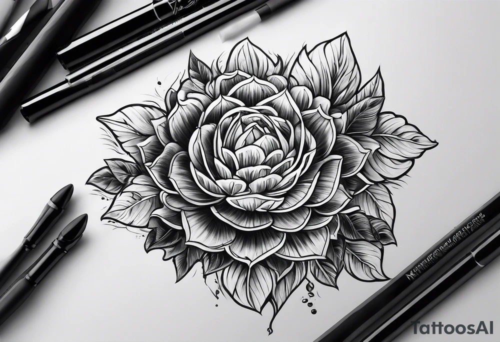 Vietnam letter writing tattoo idea