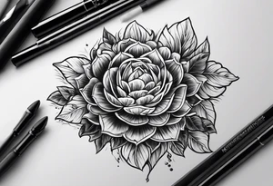 Vietnam letter writing tattoo idea