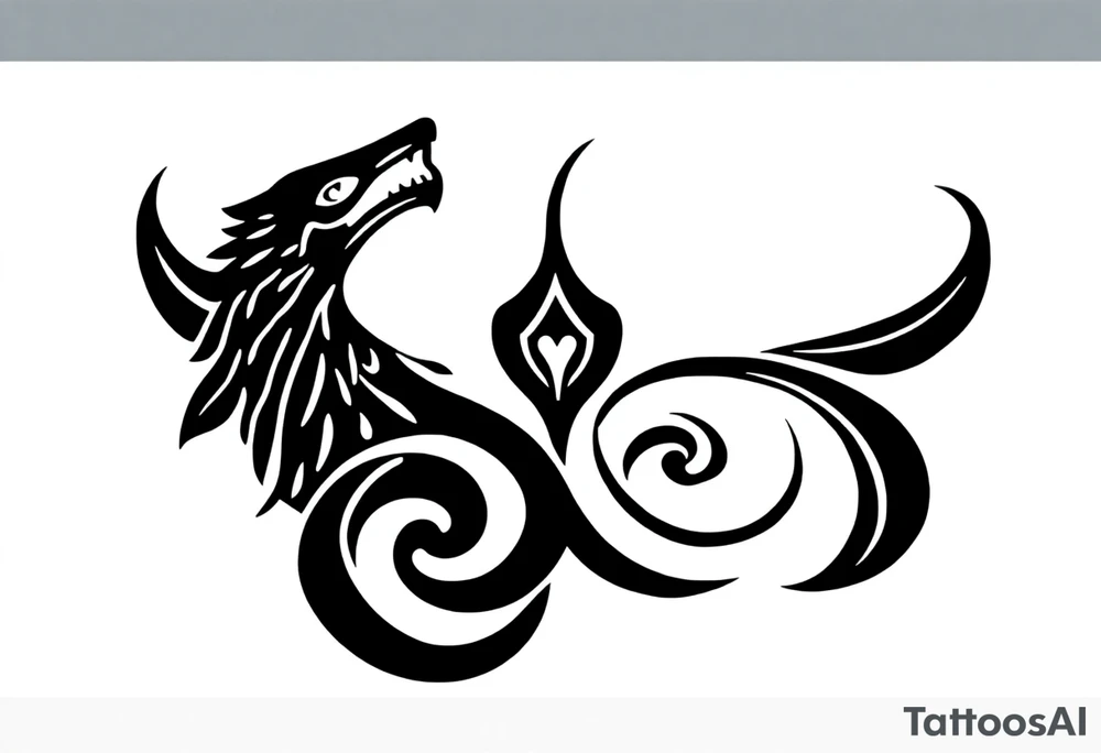 Samoan Pe’a tribal tattoo idea