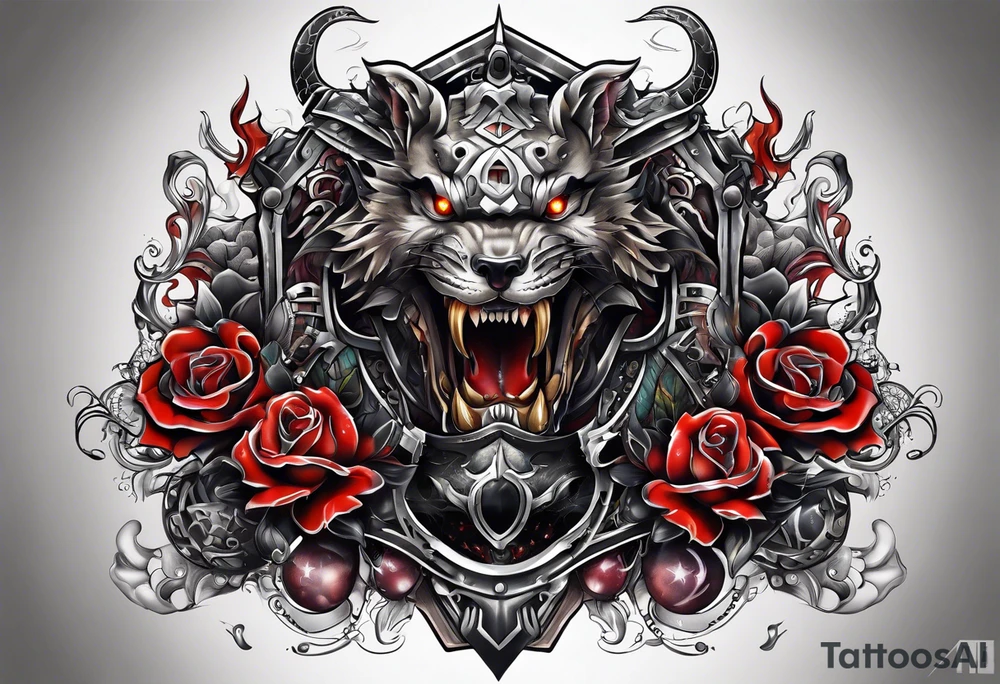 Fight tattoo idea