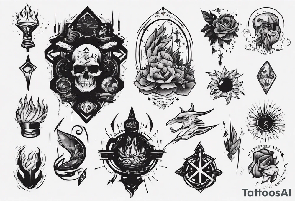 man getting a tattoo tattoo idea