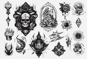 man getting a tattoo tattoo idea