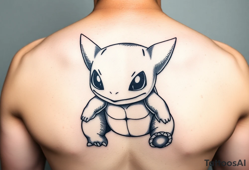 Squirtle tattoo idea