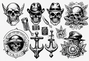 steal
blue collar tattoo idea