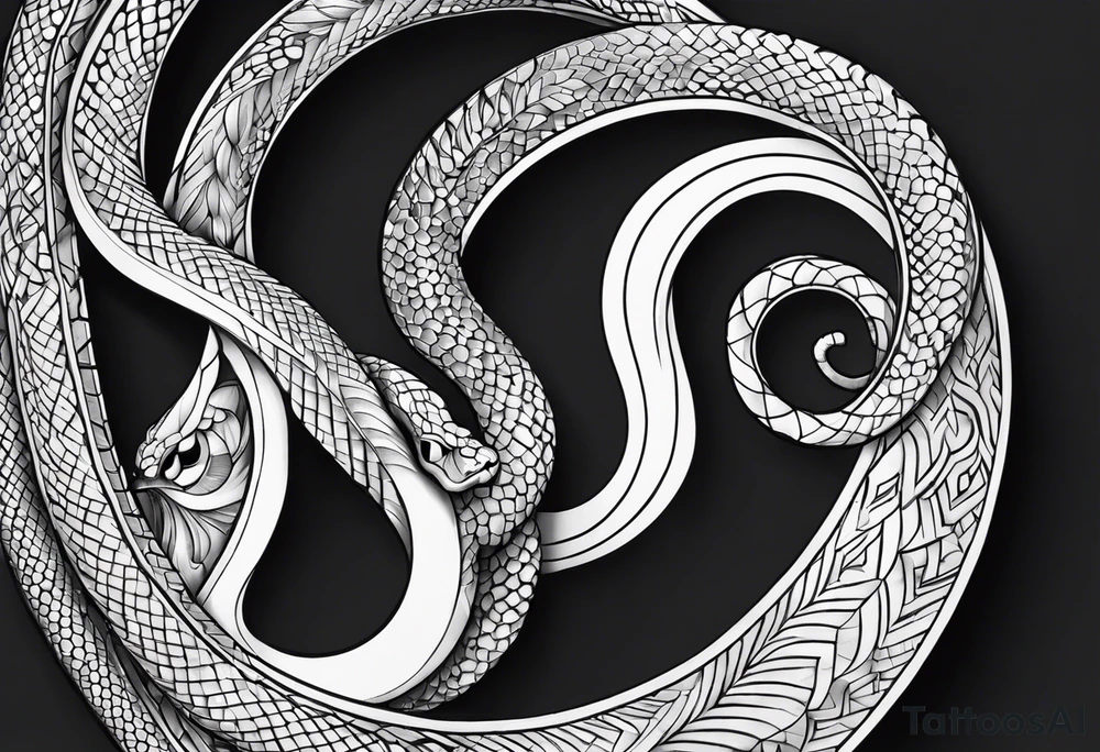 Snake tattoo idea