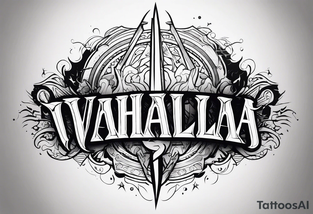 Valhalla lightning tattoo idea